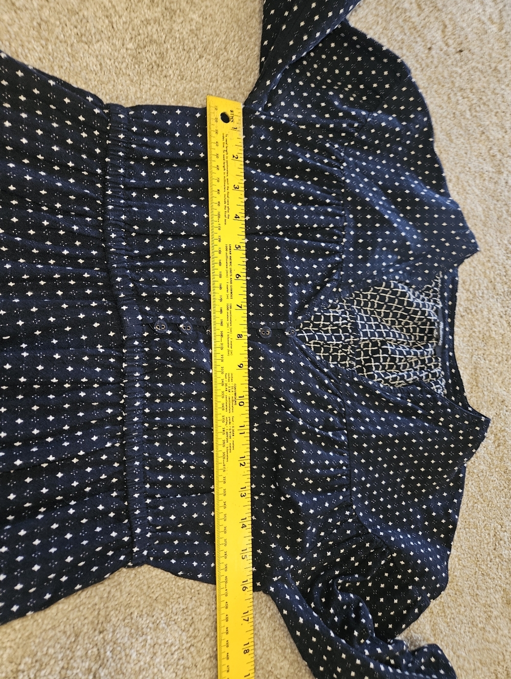 Dobby Tiered V-Neck Midi Dress - Picture 15 of 15